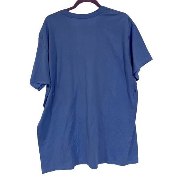 Disneyland Resort 55 Blue Retro Print T-Shirt NWT XXL - Picture 4 of 6